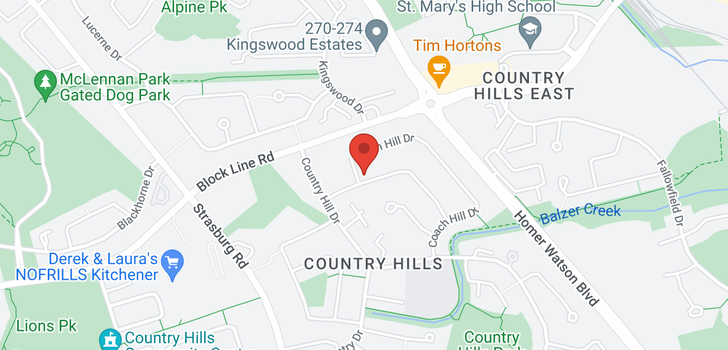map of 38 CHERRY HILL Drive